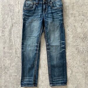 Rock Revival Dark Blue Bootcut Jeans